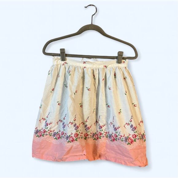 No Brand Vintage Pink White Apron - Picture 1 of 12